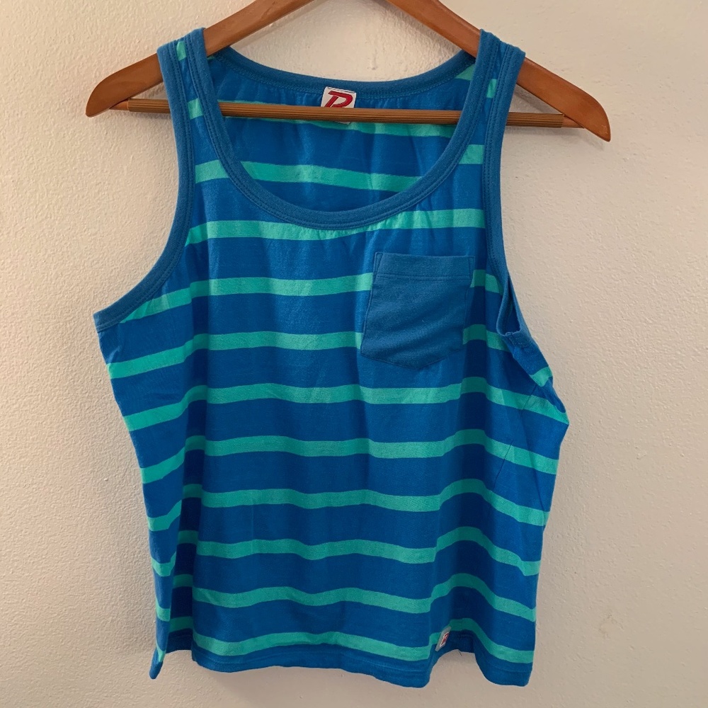 Pistol Pete Striped Tank Top 38-50 Chest